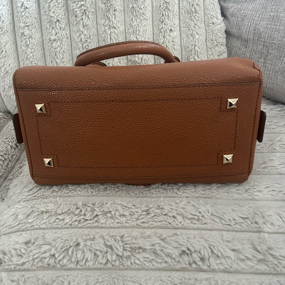 Henri Bendel Brown Leather Satchel - Picture 3 of 7